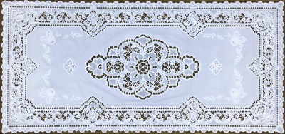 Bieżnik PANITA śnieżna biel 40x82cm 10szt (wzór 1)